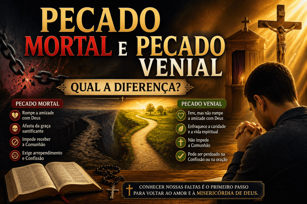 pecado venial e mortal